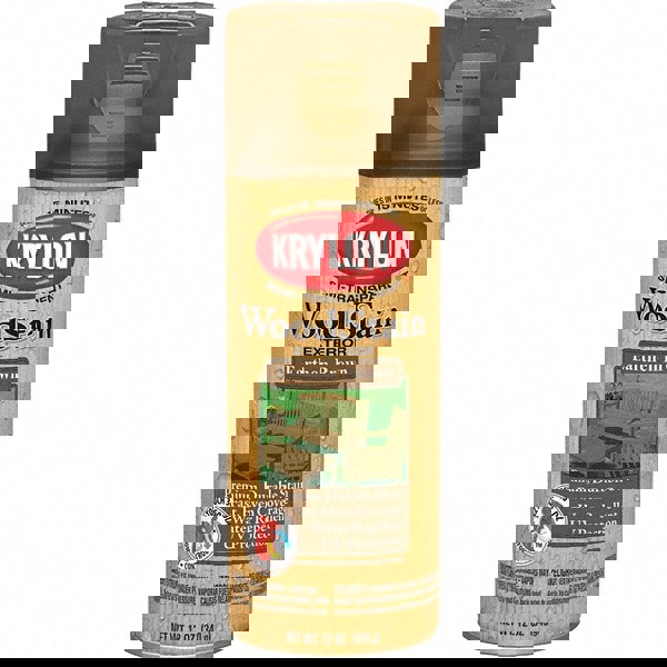 0.5 Qt Aerosol Can Earth Brown Wood Stain